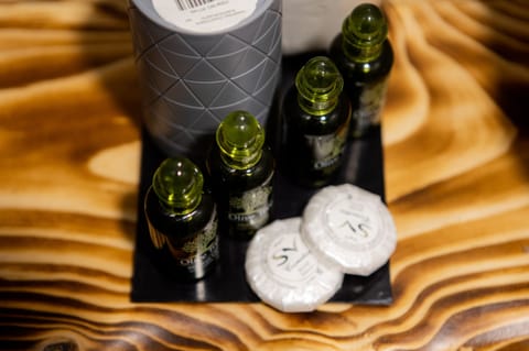 Twin Room | Bathroom | Shower, free toiletries, hair dryer, towels