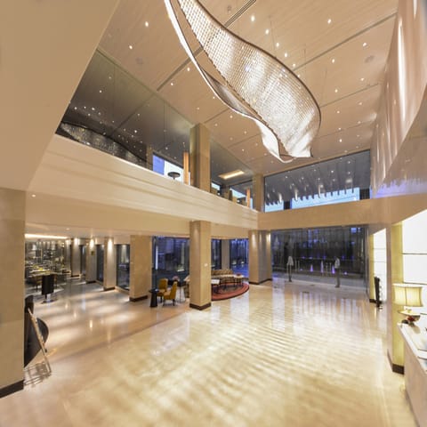 Interior entrance