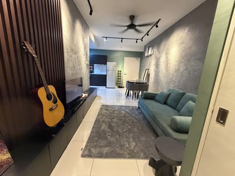 Deluxe Apartment | Living area | Smart TV