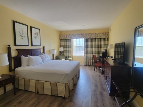 Desk, blackout drapes, iron/ironing board, free WiFi