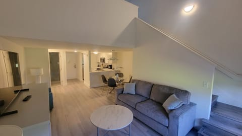 Premier Villa, 1 King Bed with Sofa bed, Golf View | Living area | Flat-screen TV