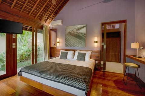 Pool Villa with Rice Field View and Complimentary Afternoon Tea (Free 1x Floating Breakfast or Mini) | 1 bedroom, premium bedding, minibar, in-room safe