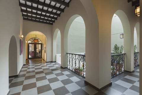 Interior entrance
