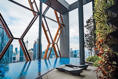 Rooftop pool