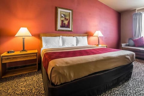 Non-smoking King | Premium bedding, desk, soundproofing, iron/ironing board