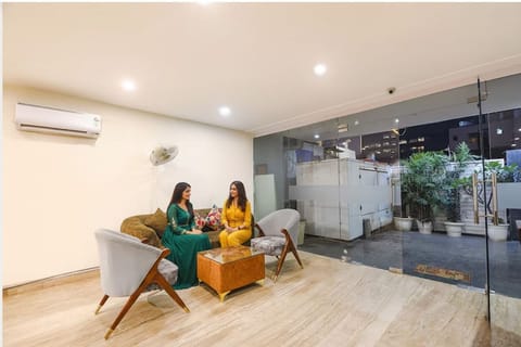 Lobby sitting area