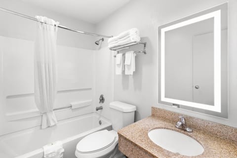 Standard Room, 2 Double Beds, Non Smoking | Desk, bed sheets