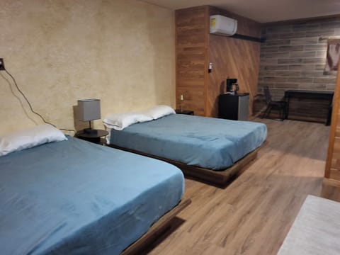 Desk, laptop workspace