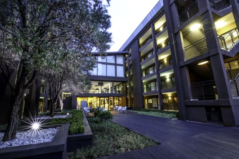 Front of property - evening/night