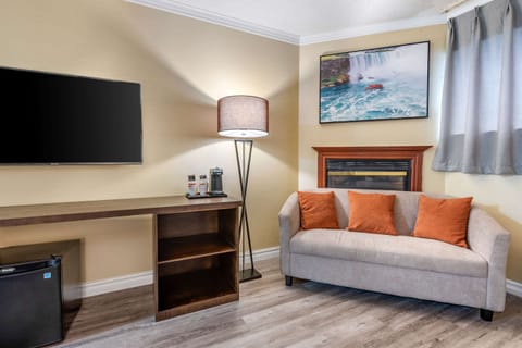 Premium bedding, desk, iron/ironing board, free cribs/infant beds