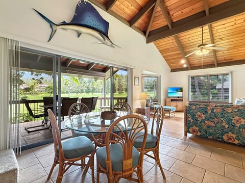 Condo, Multiple Beds, Lanai, Golf View (Kanaloa at Keauhou 1004) | Living area