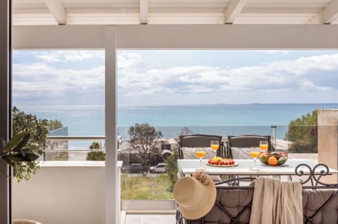 Deluxe Suite with Terrace and Sea View | View from room