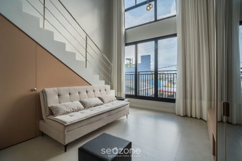 Basic Apartment | Living area | 32-inch Smart TV with digital channels