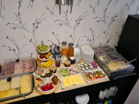 Daily buffet breakfast (EUR 15 per person)