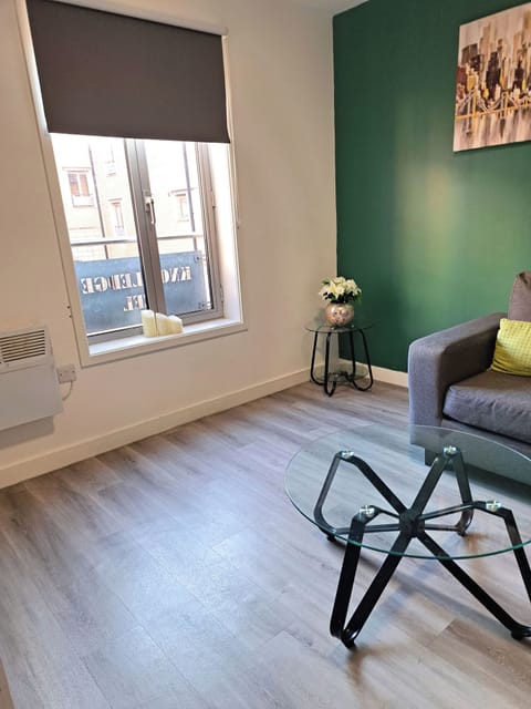 Basic Apartment | Living area | 40-inch LCD TV with satellite channels