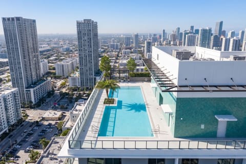 Rooftop pool