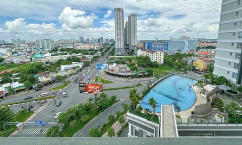 Rooftop pool