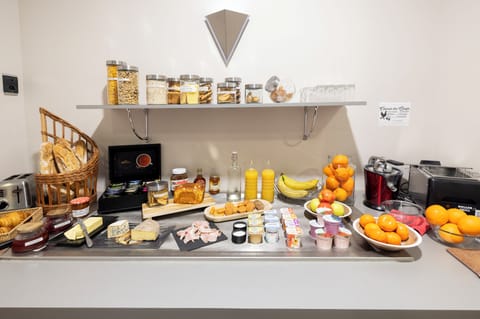 Daily buffet breakfast (EUR 12 per person)