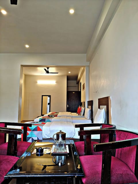 Deluxe Quadruple Room, Balcony, Mountain View | Free WiFi