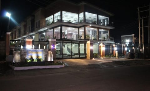 Front of property - evening/night