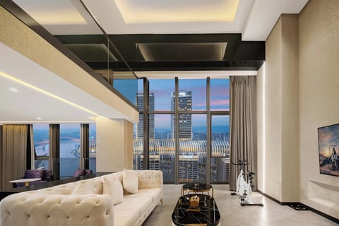 Senior Twin Room, River View | View from room