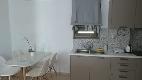 Family Apartment, 2 Bedrooms | Private kitchen | Full-size fridge, oven, stovetop, coffee/tea maker