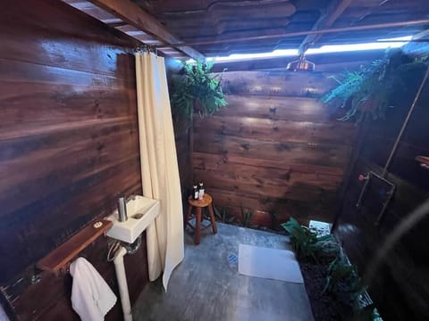 Tent, Balcony, Garden View | Bathroom | Shower, free toiletries, towels, soap