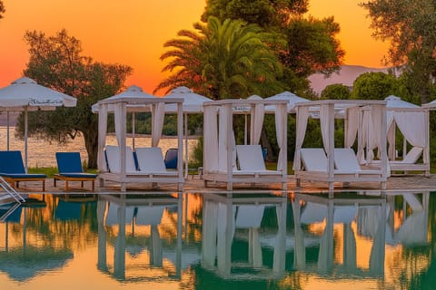 Seasonal outdoor pool