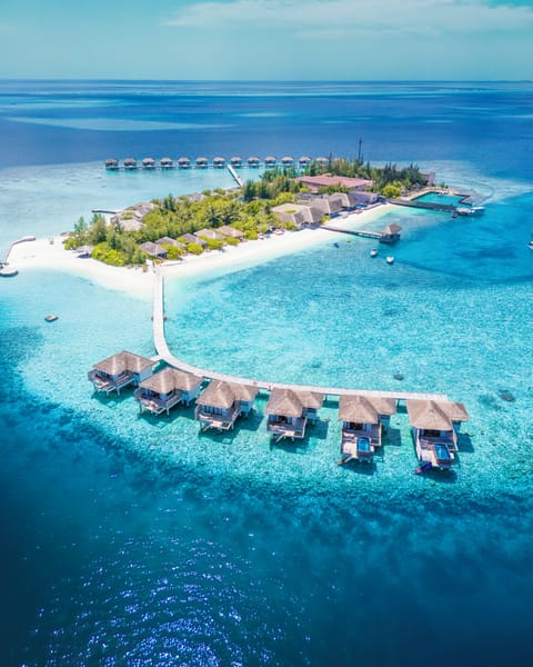 Private beach, white sand