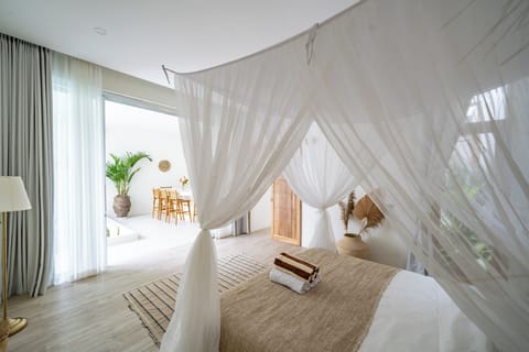 Villa, 3 Bedrooms, Private Pool | Blackout drapes, WiFi (free), bed sheets