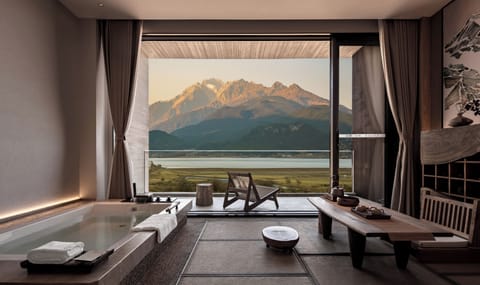 Luxury Double Room, 1 King Bed, Non Smoking, Mountain View | View from room