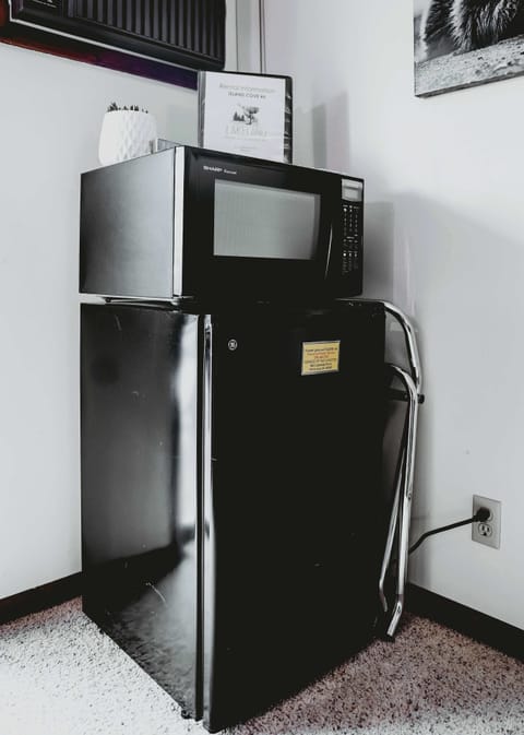 Studio, 1 King Bed, Patio (Island Cove Resort 6) | Mini-refrigerator