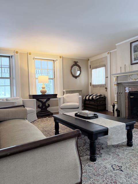 50-inch flat-screen TV with digital channels, Netflix, toys