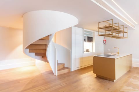 Premium Apartment | Private kitchen | Fridge, microwave, oven, stovetop