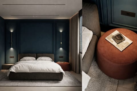 Comfort Double Room, City View | In-room safe, desk, laptop workspace, blackout drapes