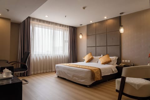 Business Single Room | Down comforters, in-room safe, desk, laptop workspace