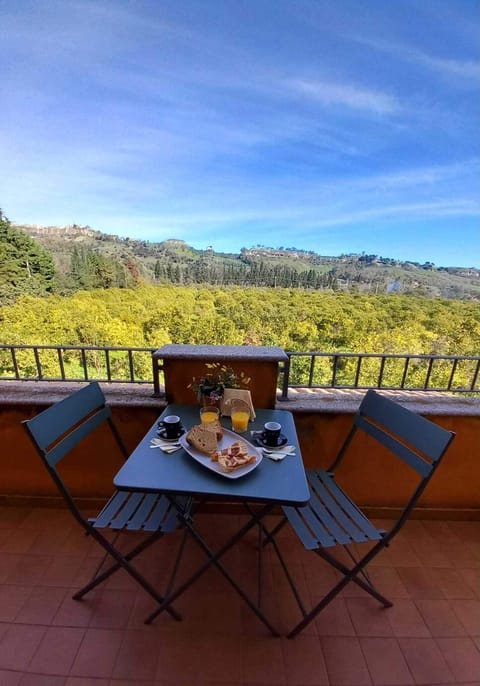 Comfort Quadruple Room, Balcony, Garden View | View from room