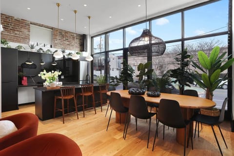 Luxury Apartment, 4 Bedrooms, Kitchen | Living area | 49-inch Smart TV with satellite channels, Netflix, streaming services