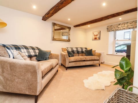 Cottage | Living area | Fireplace