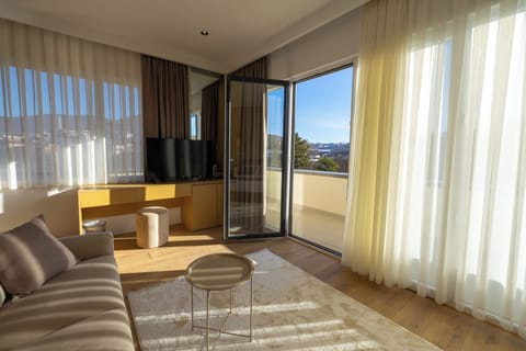 Junior Suite, Balcony, Garden View | Terrace/patio
