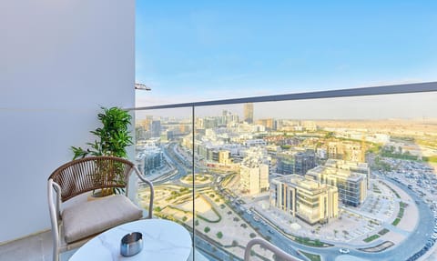 Luxury Apartment, Balcony, City View | Property grounds