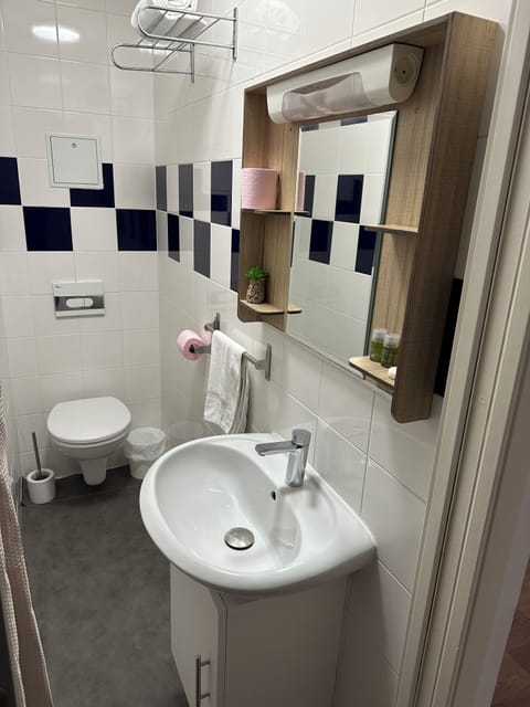 Classic Double Room, City View | Bathroom | Shower, towels, soap, shampoo