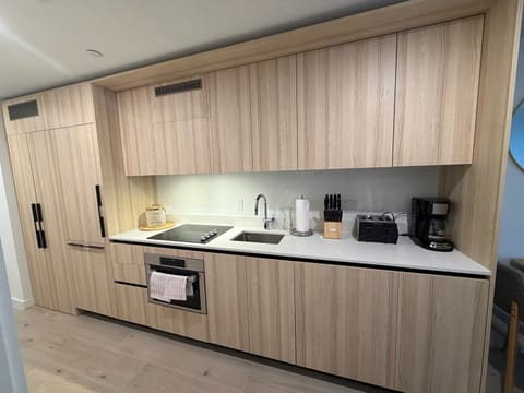 Comfort Studio, City View | Private kitchen