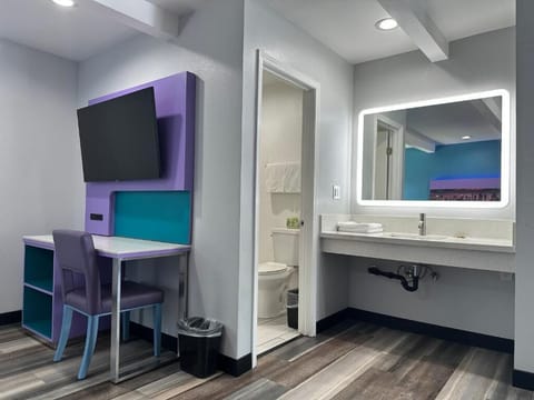 Free toiletries, hair dryer, towels, soap