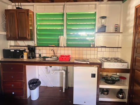 Studio, Kitchenette, Beach View | Private kitchen