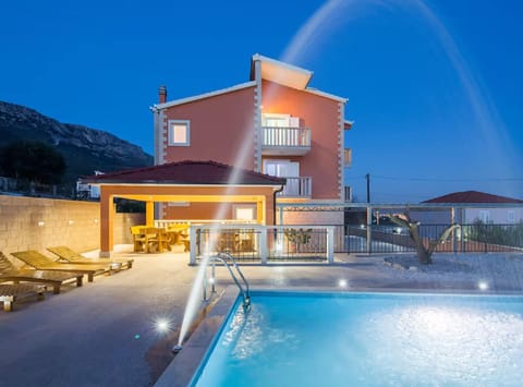 Villa (Six Bedroom Villa with Outdoor Pool, ) | Pool | Outdoor pool, sun loungers