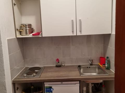 Studio (Studio apartment) | Private kitchen | Fridge