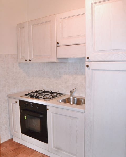 Standard Apartment, Balcony | Private kitchen | Full-size fridge, oven, cookware/dishes/utensils, dining tables