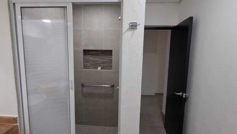 Quadruple Room | Bathroom | Shower, soap, shampoo