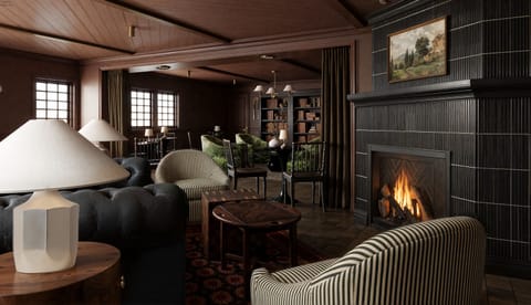 Lobby sitting area